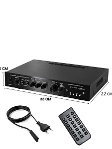 Усилитель звука на 6 каналов с Bluetooth, FM Орбита OT-SPA02